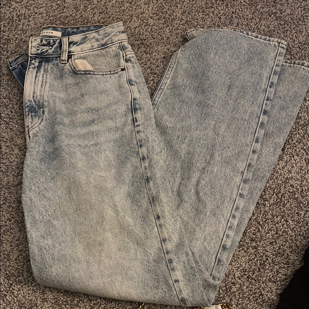 PacSun Light Blue Straight Leg Jeans